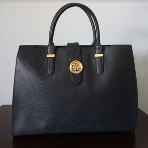 Ralph Lauren Carrington Brigette I Satchel Bag